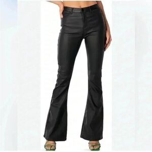 Edikted Black Flare Pants